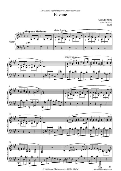 Faure - Pavane, Op. 50 (for Woodwind Quartet)